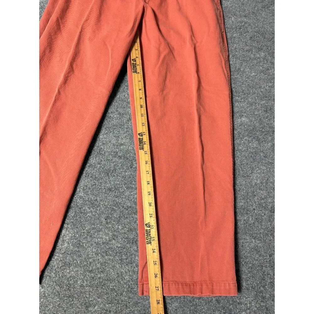 Obey Pants Mens Medium 30x27 Clay Brown Draw String Cotton